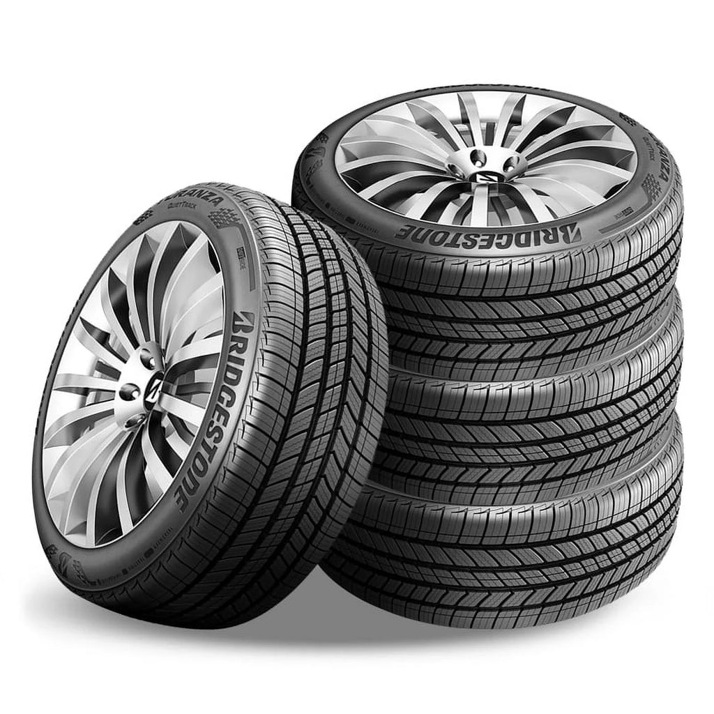 4 / Warranty 195/65/15 1956515 800AA 195/65R15 80K 91H / Mileage Tires Bridgestone QuietTrack BR000064 Turanza