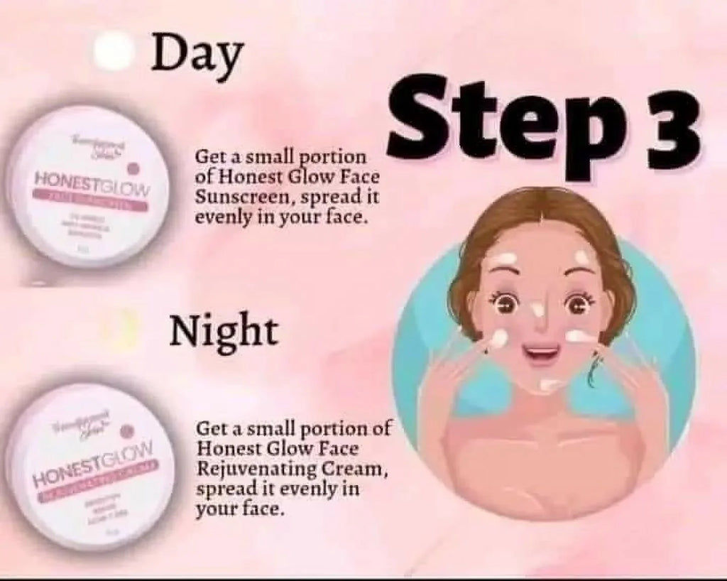 Facial Glow Set Skin Honest Transformed