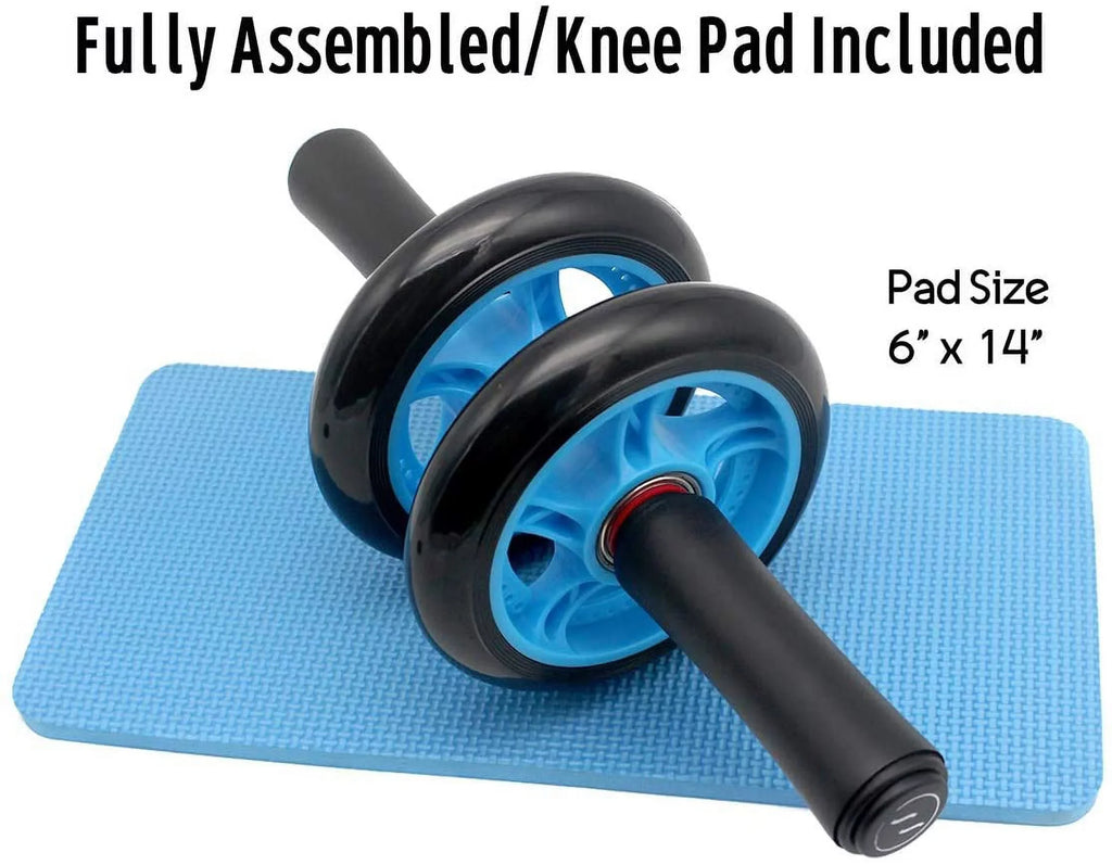 Ball AB Knee Roller with Dual Pad and Wheel Bearings