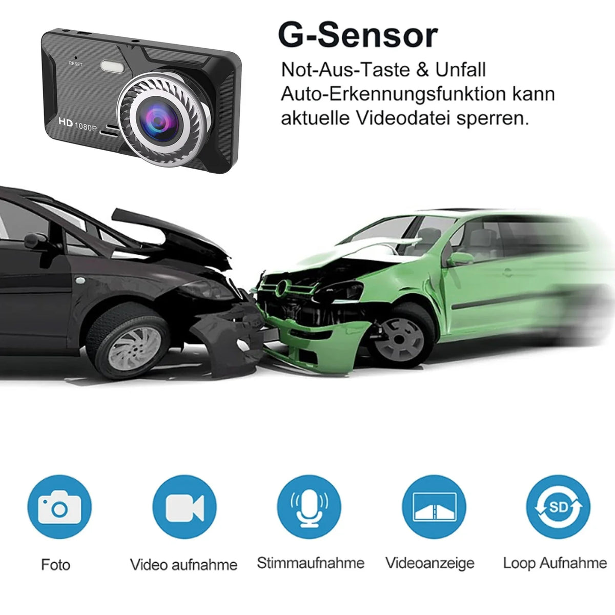 Two Night Channel Dash Car Cars Infrared IR Vision Front and Dual Dashcam, Night Loop Cam Way Camera for Rear Dash Sale!!! Monitor Hot with Camera Inside1080P Vision, Parking G-Sensor Recording 2