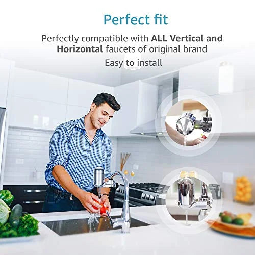 RF-3375 with Faucet Compatible 3, of (RF33752V2) Replacement NSF Filter Packing Water Certified Water RF3375 AQUACREST Filter, Vary) Pur May (Pack