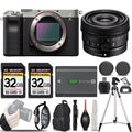 Camera f/2.8 KIT G Lens (Silver) +24mm -LOADED Sony a7C