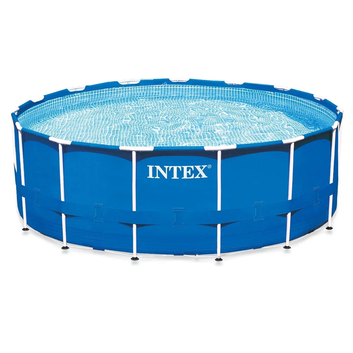 Metal (Older Frame 15-Feet Intex by 48-Inch Pool Set, Model)