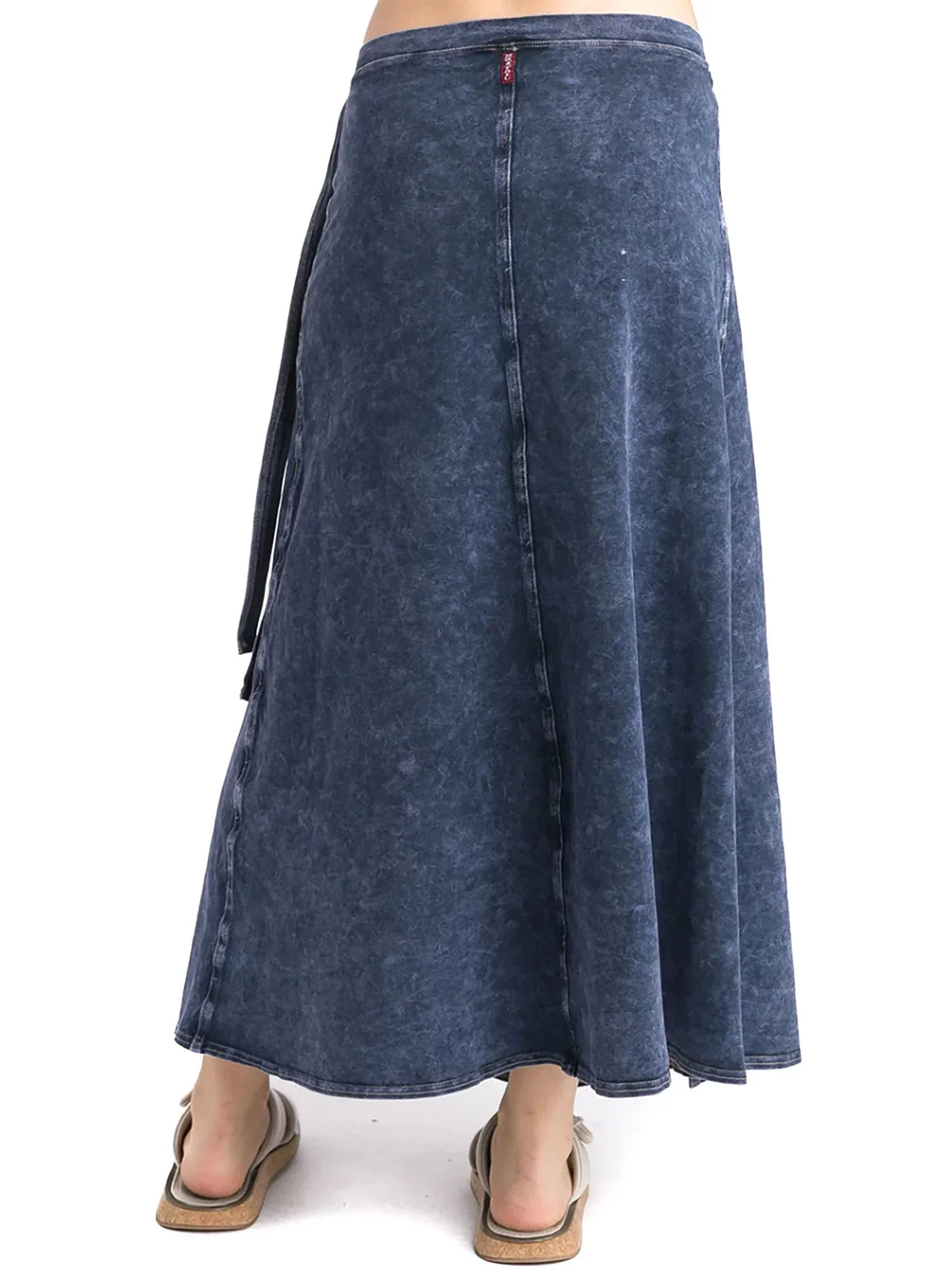 Tail Hard (W-964) Wrap Skirt Long