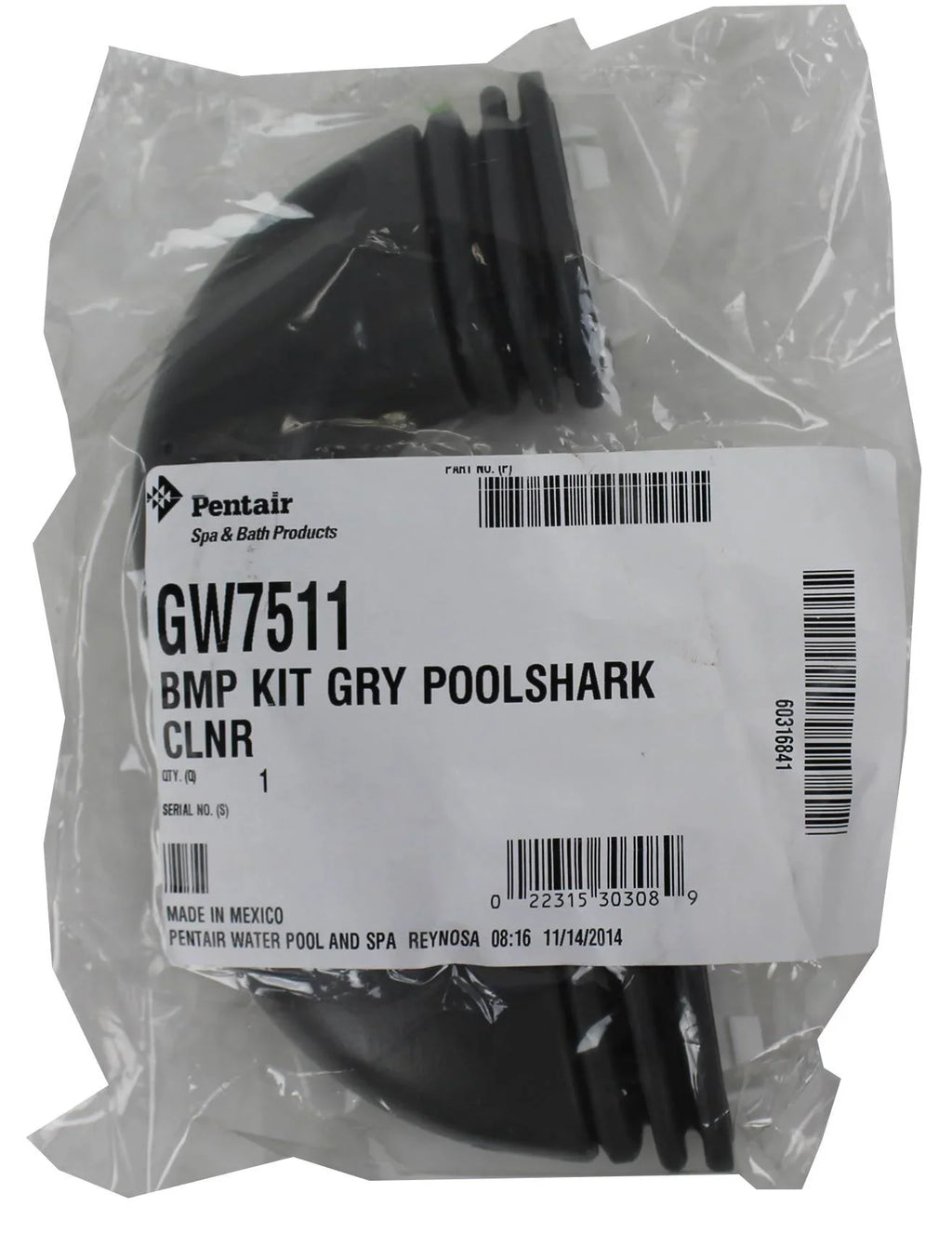 GW7511 PoolShark Replacement, Pentair Bumper Kit Cleaner Swimming Gray Gray Pool