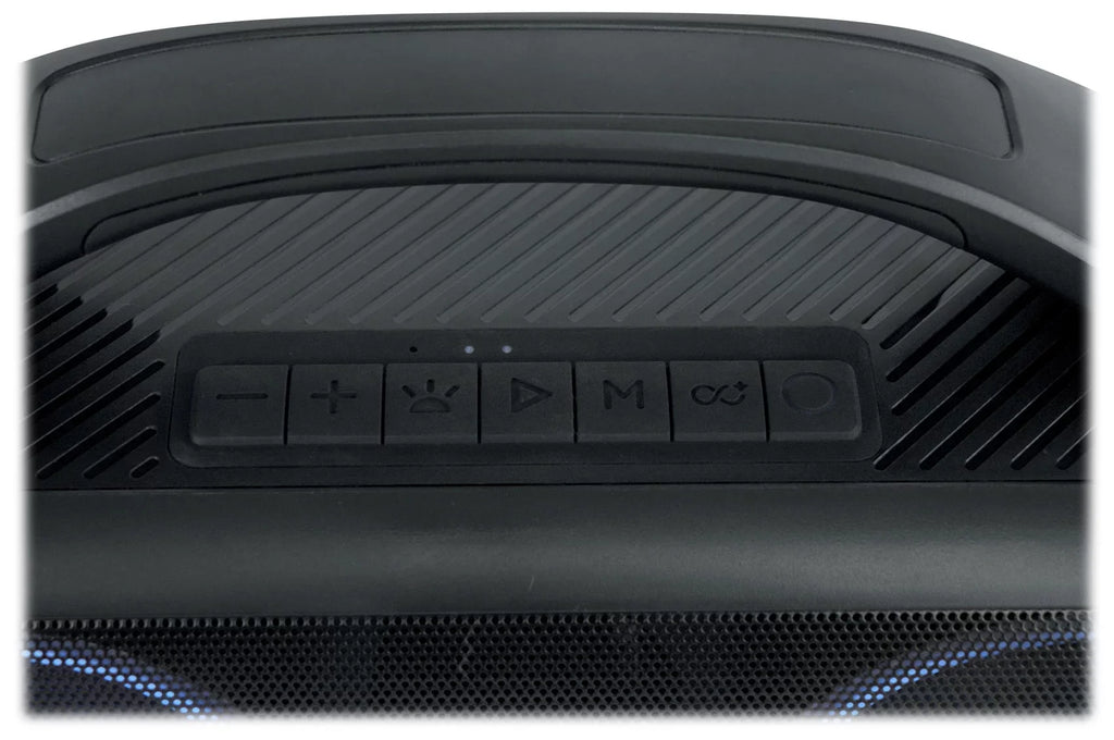 Bass Rockville D4 Bluetooth Portable Deep Speaker, Large Go LED Party Party Loud