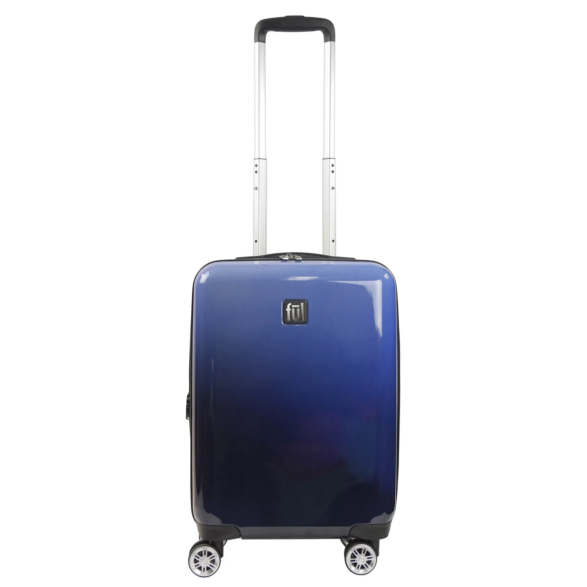 Impulse with Rolling Suitcase Ombre Wheels, Spinner Hardshell Carry 22 Blue Luggage, Inch On