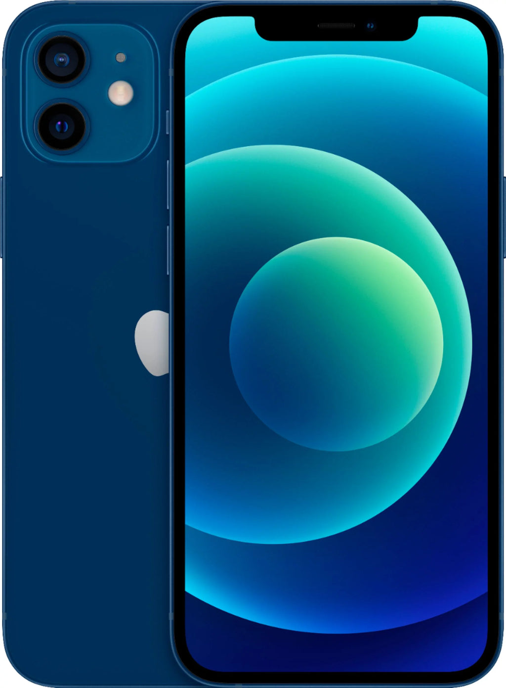 TF Apple MGH93LL/A Blue LTE - 12 Restored Straight iPhone (Refurbished) Talk/TracFone 64GB Cellular