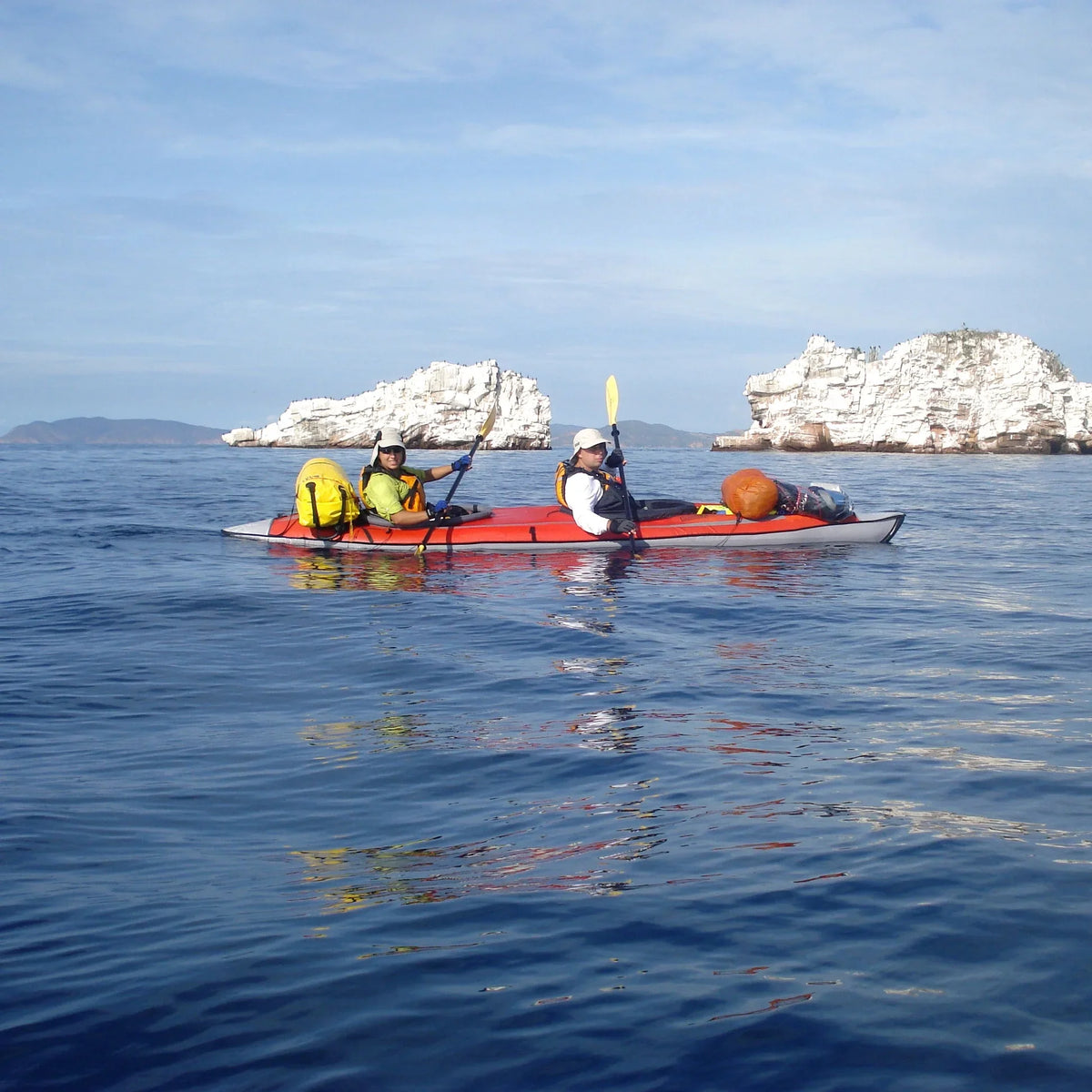 '- Convertible - Inflatable Kayak Red Tandem with ft Kayak - Advanced Recreational 15 - Pump or Elements Solo AdvancedFrame®