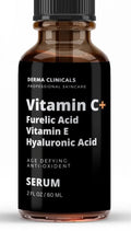 & Aging Serum 2 Hyaluronic Anti Area, Vitamin for with OZ Acid C+ Eye Face Serum