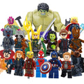 Toys Birthday Sets, Sets, Gifts Building Kids 16 Figures for Captain Collectible Iron 1.8 Gifts Hulk Blocks Action Kits America Man Party Minifigures Boys Christmas Building Pcs inch Superhero