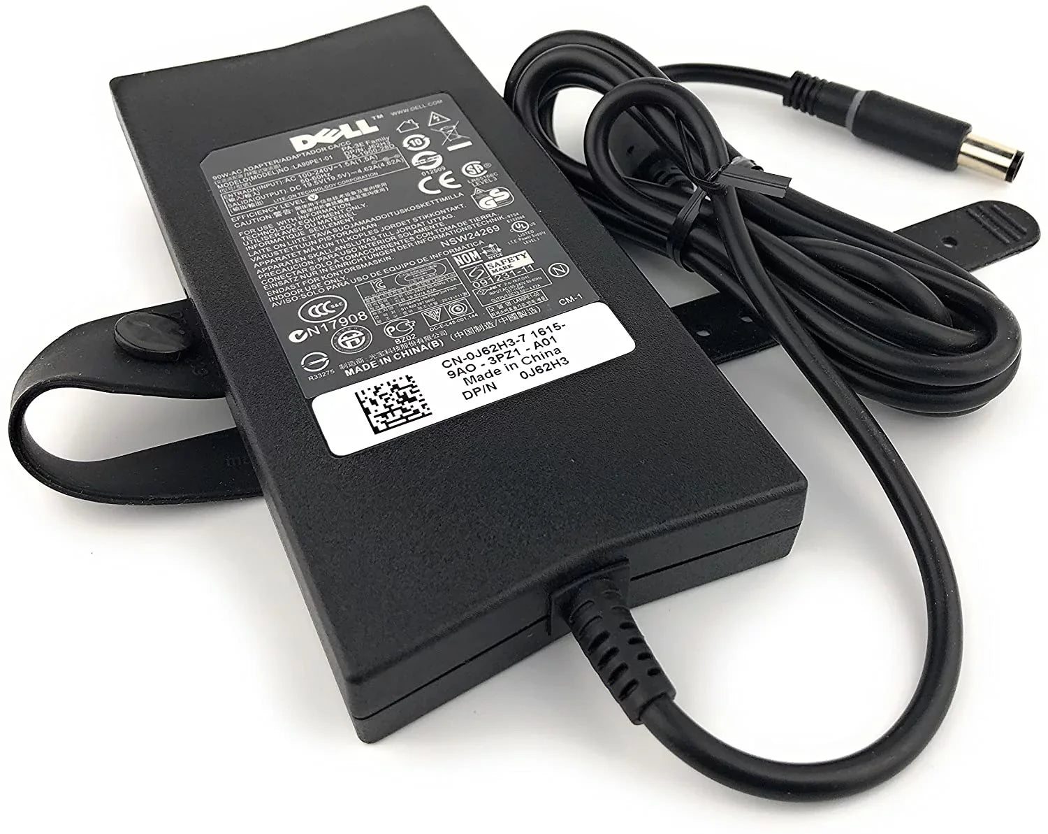 1564, and 1545 for PA-3E 4.62A 1735 3560 1540 Charger Adapter) Inspiron Dell 1537 Latitude, 1555 19.5V Cord 1525 (Original 3460 3750 Studio 1521 Vostro 1737 Power Supply Dell 90W 1520 1526