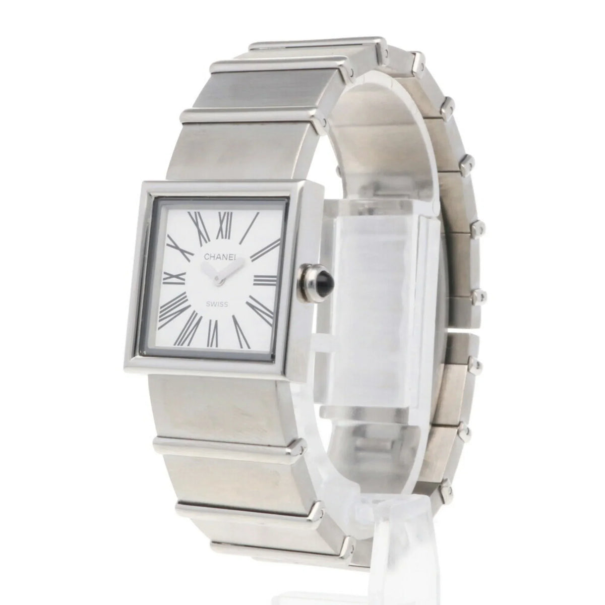 Pre-Owned Watch Stainless CHANEL Mademoiselle Steel Wakeari Non-Waterproof (Fair) Quartz Ladies