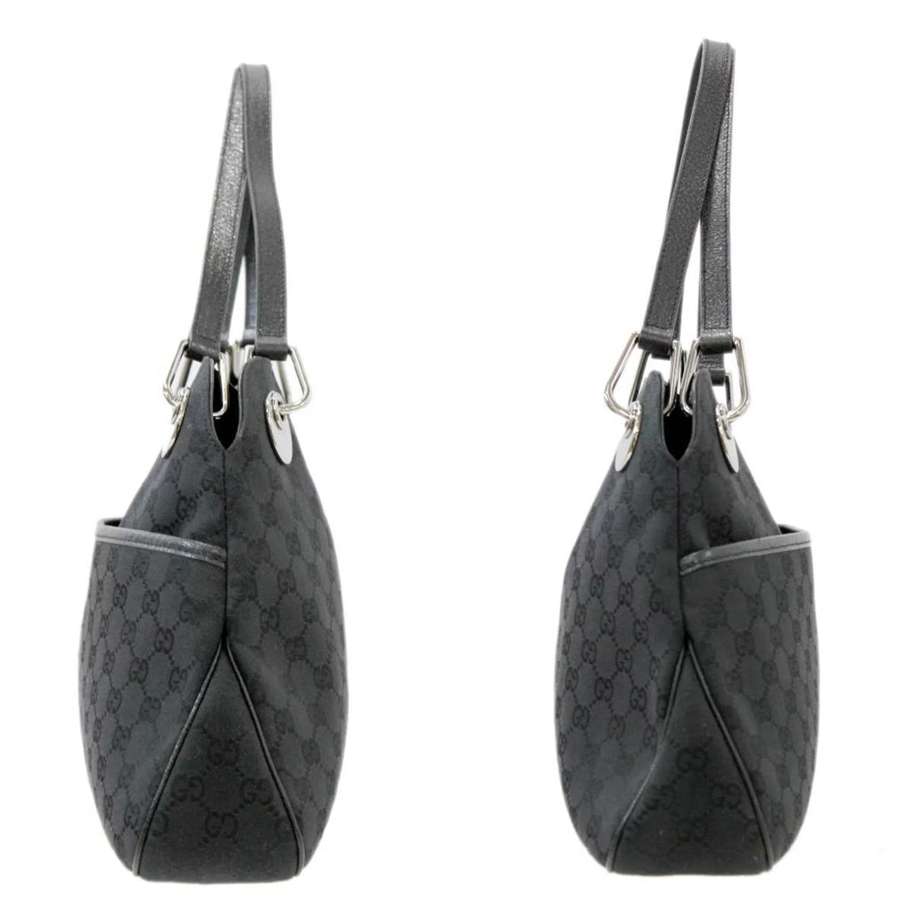 black (Good) tote bag Pre-Owned GG GUCCI canvas Gucci 121023