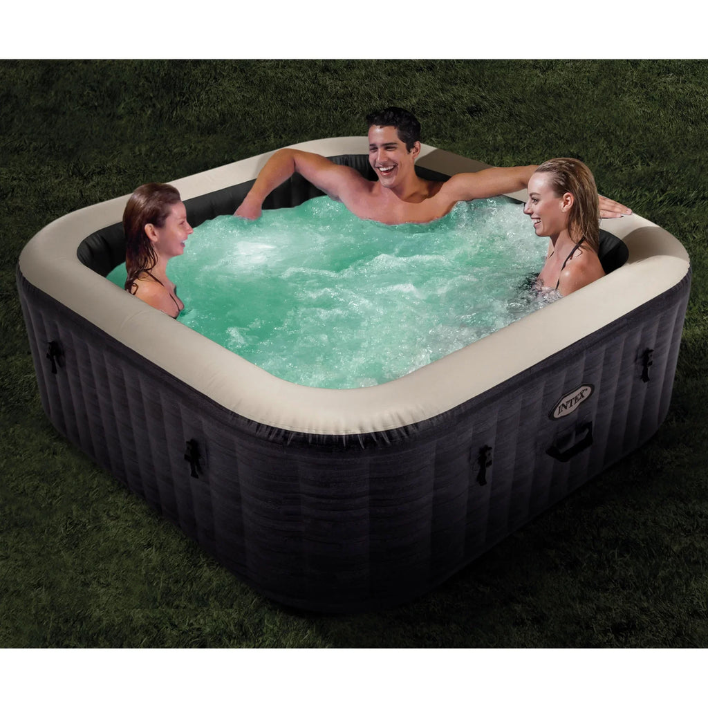 x Intex PureSpa Tray with Greystone 28", Hot Tub, Phone Inflatable 94 Plus