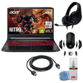 Headset + Gaming Stereo Acer Mouse 5 6ft Cleaner Wired + + Cable Quality Laptop Gaming 144hz Nitro Gaming Screen + IPS 15.6-Inch HDMI High LCD