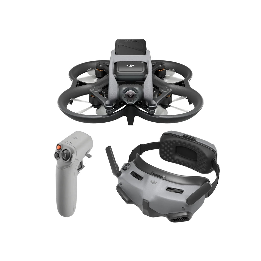 DJI w/ with Integra Goggles Combo 2 Avata Explorer & Motion Bundle FMK Controller