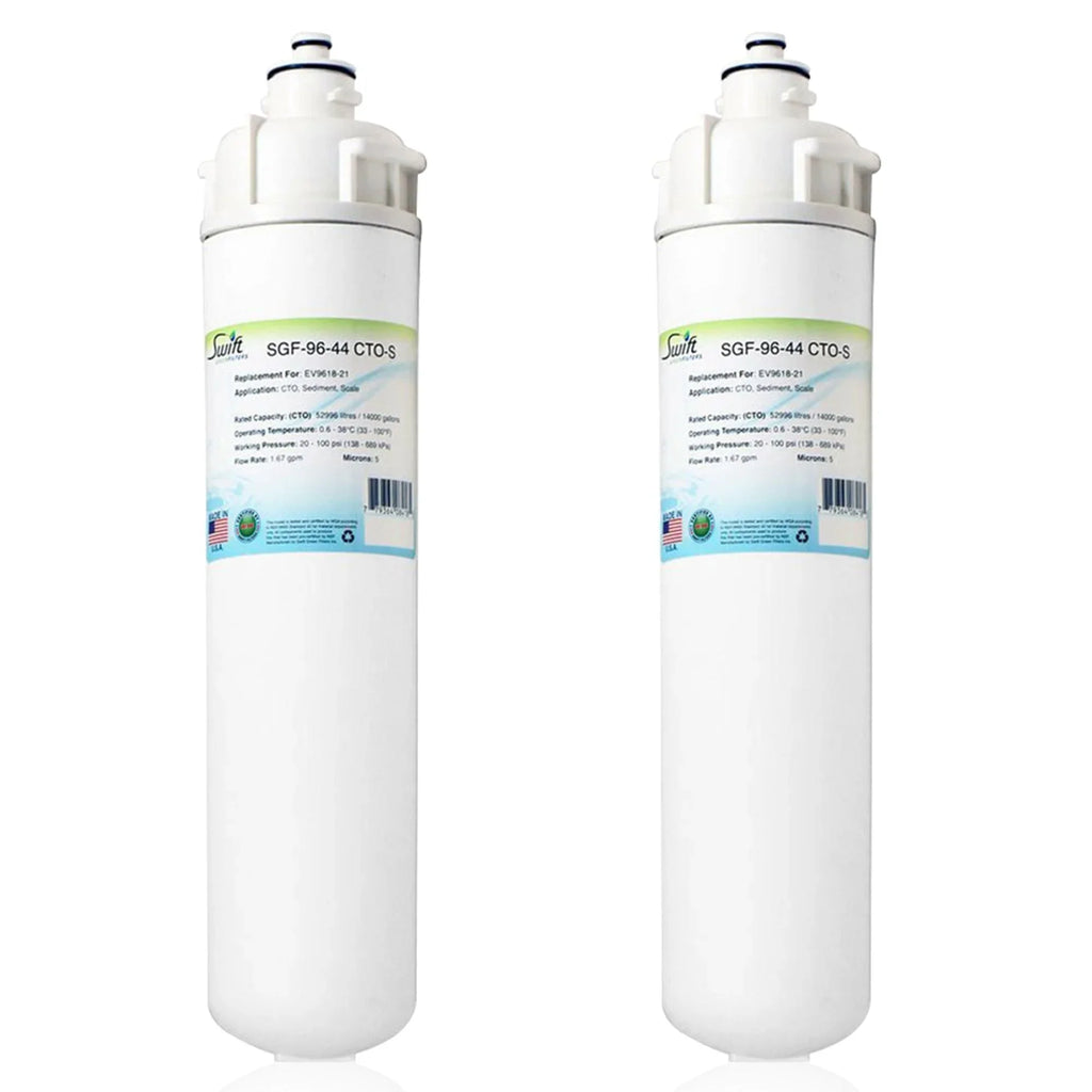 Green Water SGF-96-44 Swift of EV9618-21, Made Filters USA Commercial in CTO-S (Pack Compatible for 2) Filter