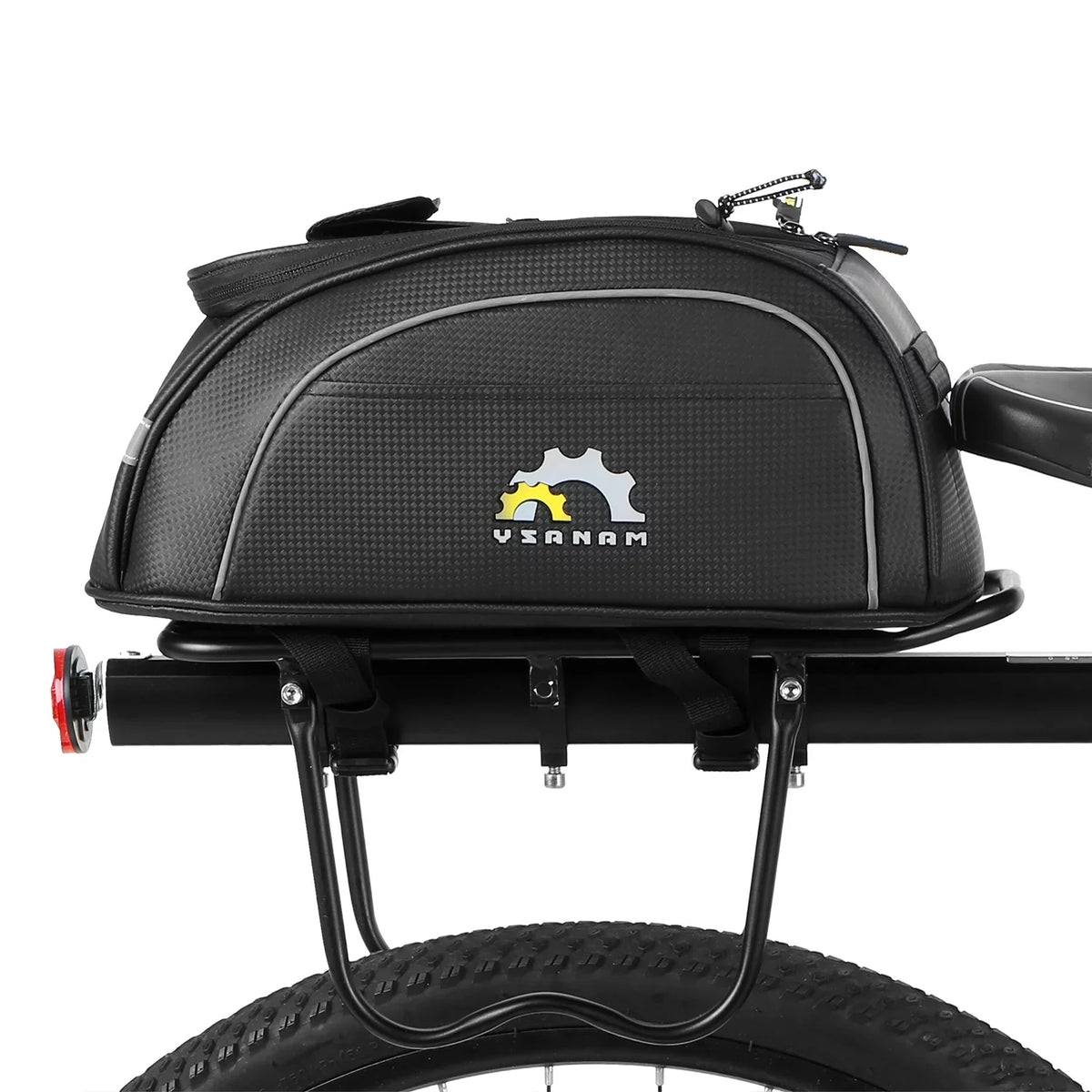 MTB Storage Bag - Bike Trunk Cooler Luggage Rear Bag Carrier Waterproof Rack Pannier Insulated Cycling