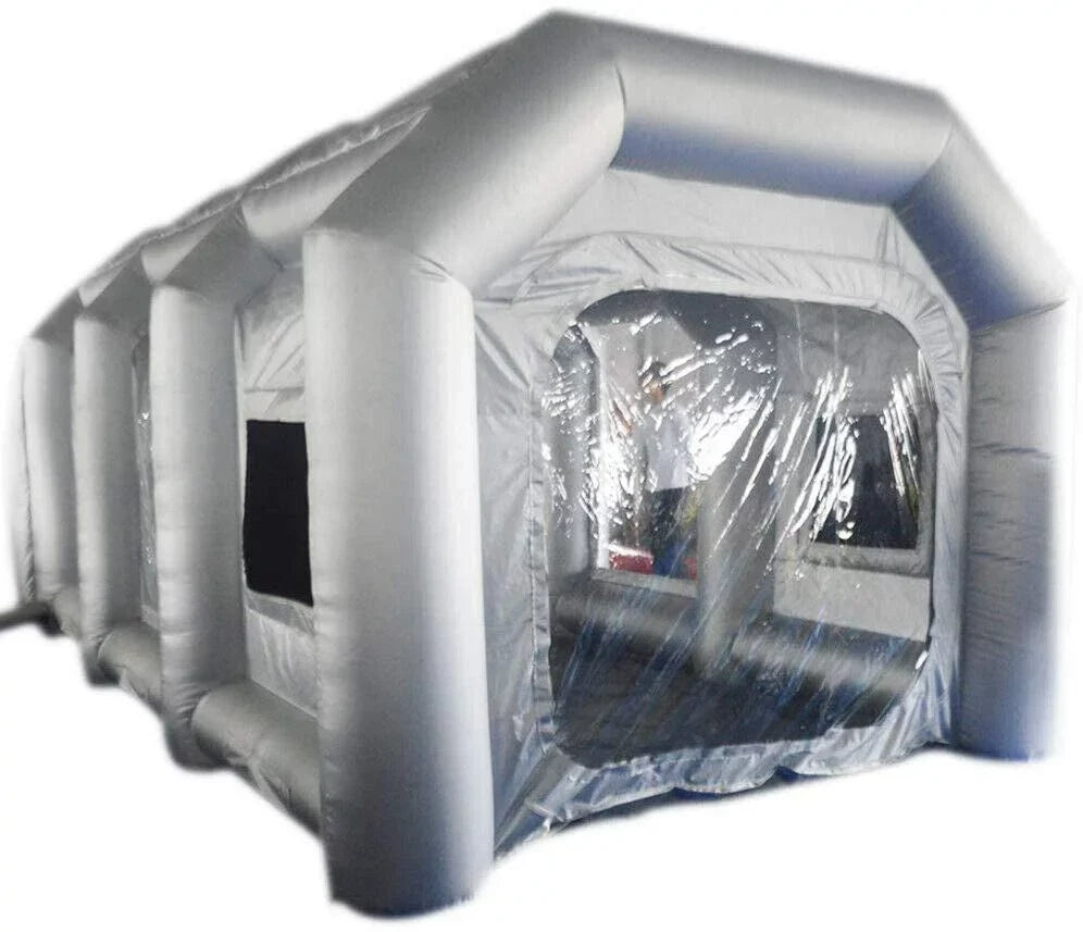 Mobile Inflatable 20x10x8 Paint Tent Spray Filter Booths Portable USA 2 System Car Booth CNCEST Paint FT
