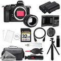 w/ Mount Nikon Mirrorless Kit Accessory FTZ 32GB II + Battery+ Adapter+ Tripod- Extra Z5 Digital Camera (Body)