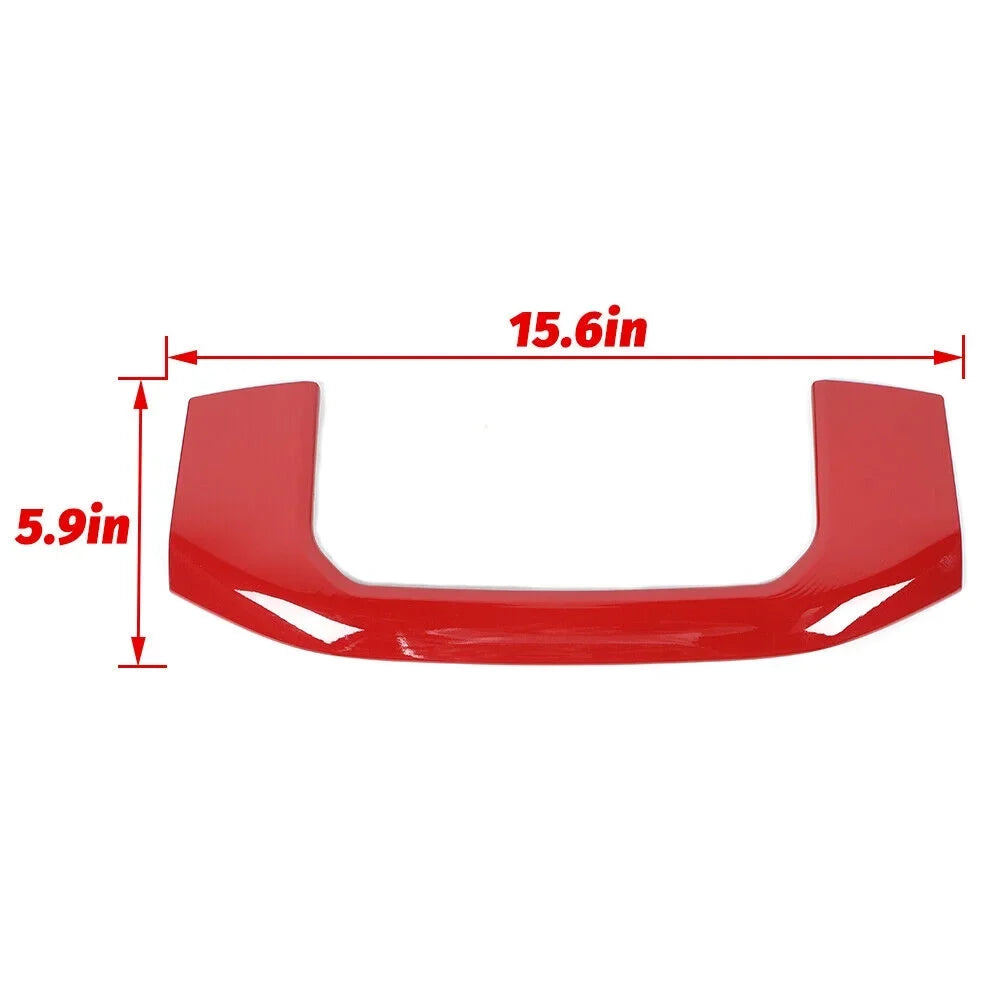 Teledu Decor Storage Panel Box Frame Center Red Console Trim