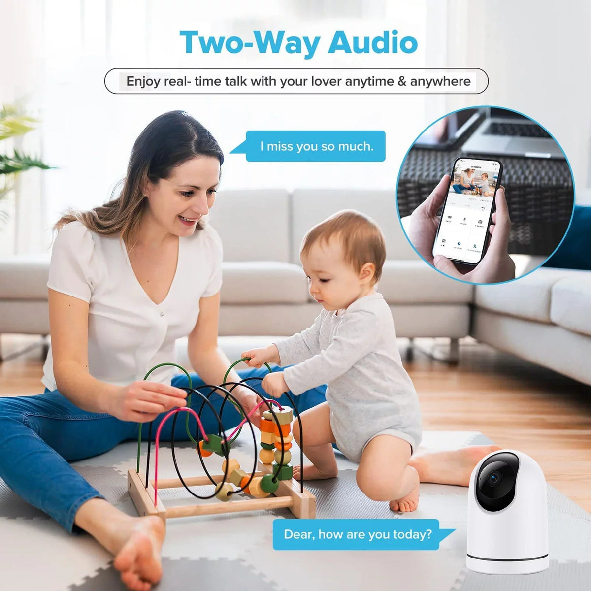 Way Camera Home HD, Nozaya - Audio Vision Night 2 - 1080P Wireless