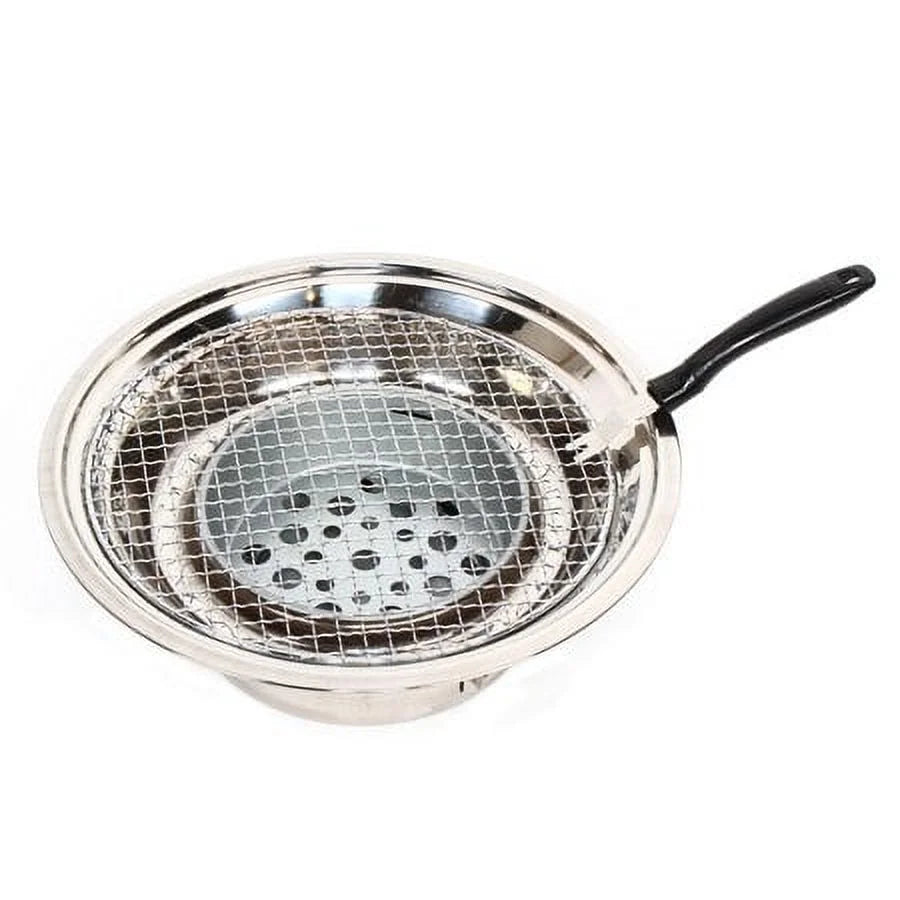 Table Barbecue Picnic Japanese Hibachi BBQ Cooker Korean Stove Stainless Grill