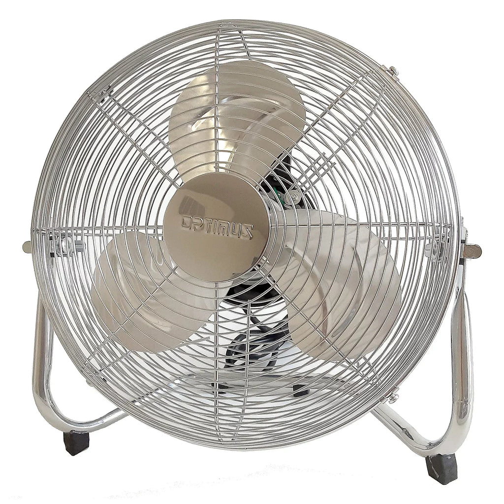 3 Inch Duty F-4122 Fan, Heavy Speed Industrial Aluminum 12 Chrome Optimus