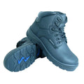 Grip Boot in. Waterproof Poseidon by 8.5 S Fellas Black Genuine Hiker Toe Comp Size - Men's Work 6