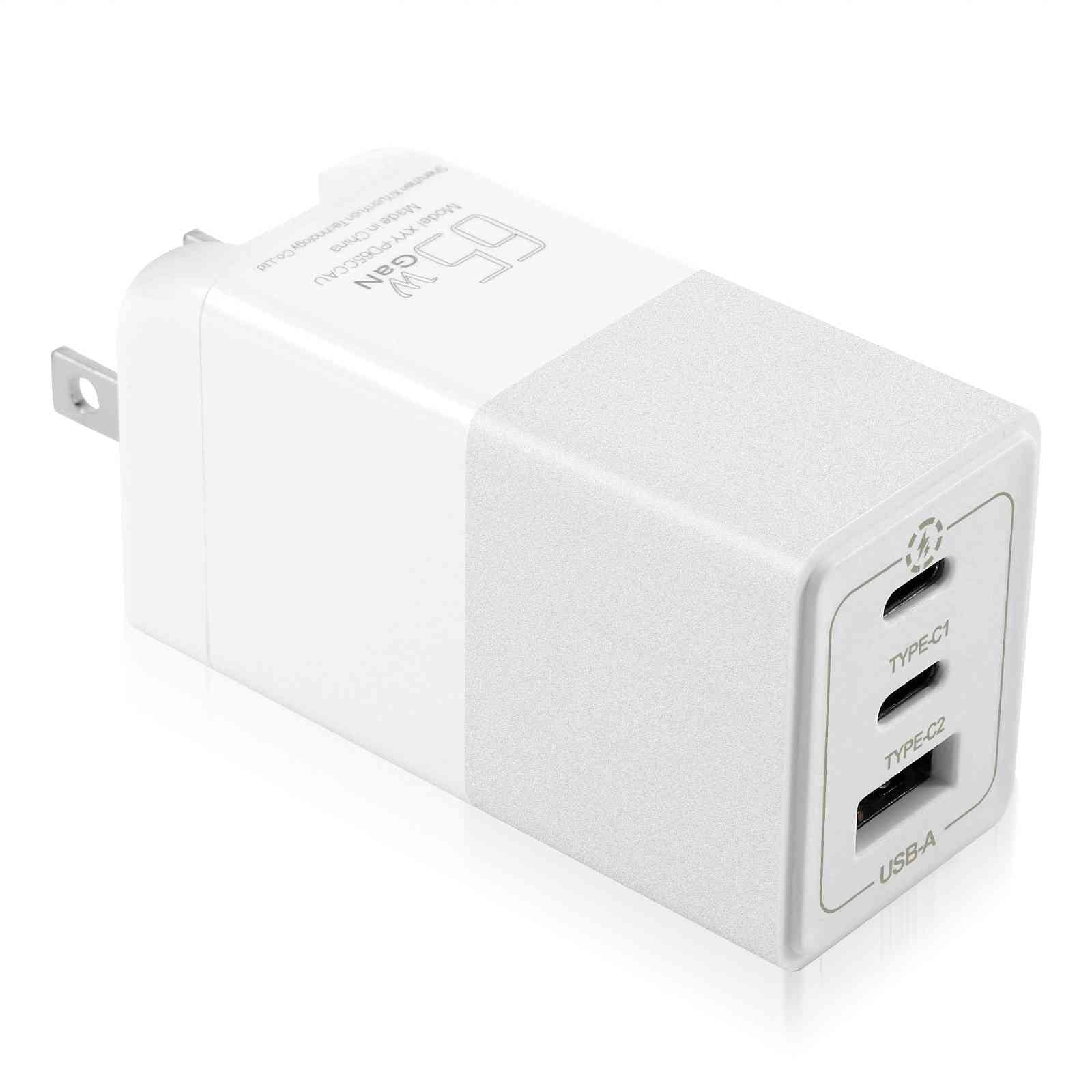 Fast Compatible Tablet MacBook Galaxy, USB Travel 3 iPhone, Xperia Google with UrbanX Z3v/Z3/Z3 LTE/Z2 & Charger USB-C Charging Ports Tablet Dual 65W with Wi-Fi, Compact/Z2 Samsung Pixel, High-Speed