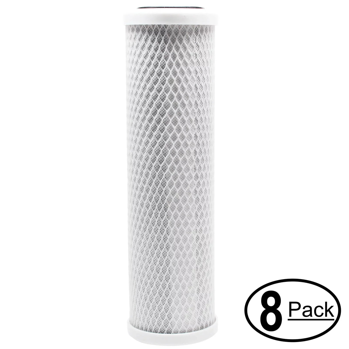 '- Brand Distributors Stage Pure for Dual H2O Carbon Replacement inch H2O Filter - for Sink Under 10 8-Pack Distributors Block Activated Filter UCF-02-14-USA Denali Universal System