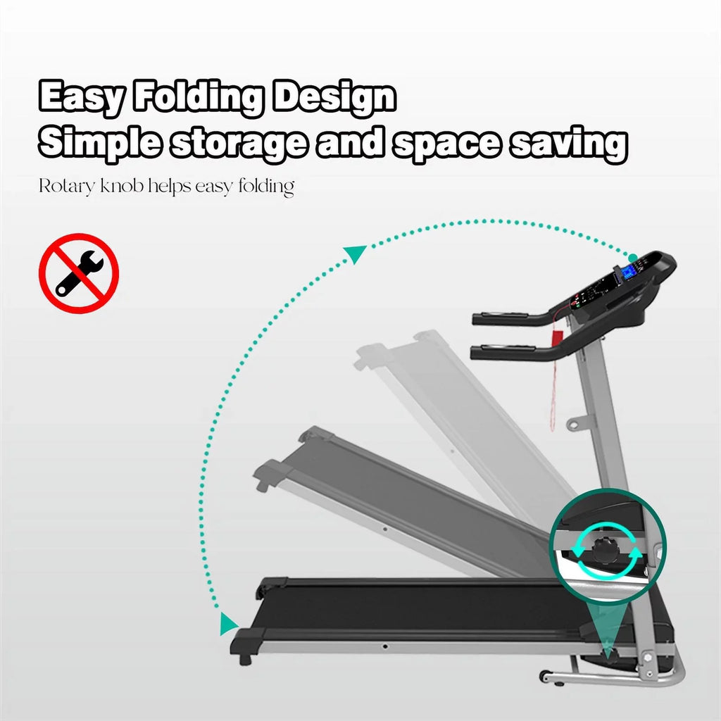 Space Folding for Electric CRO Treadmill Small Apartment Decor Motorized Save