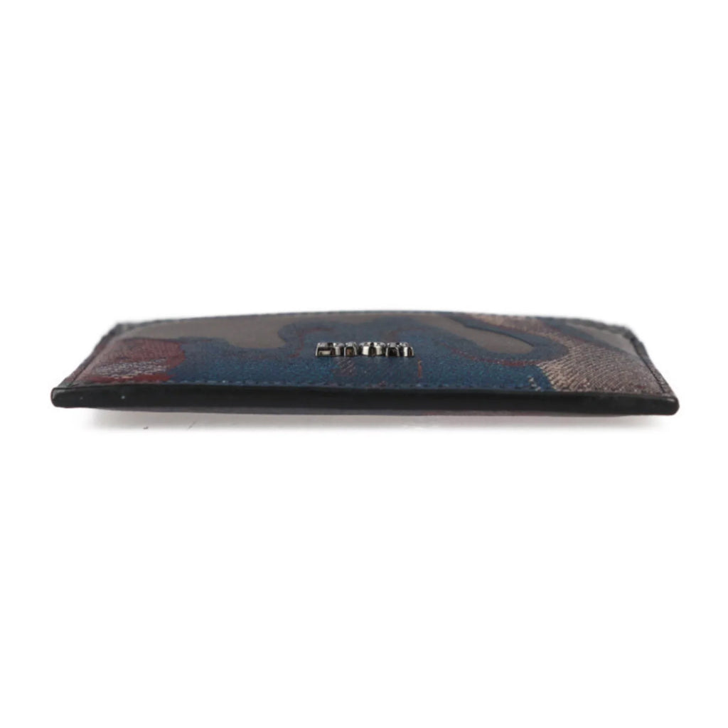 2ESCH135UCN Multicolor Holder Christian (Like Dior Case Marron Business Brown Pattern Dior Card Series Calf Pre-Owned Camouflage Leather New)