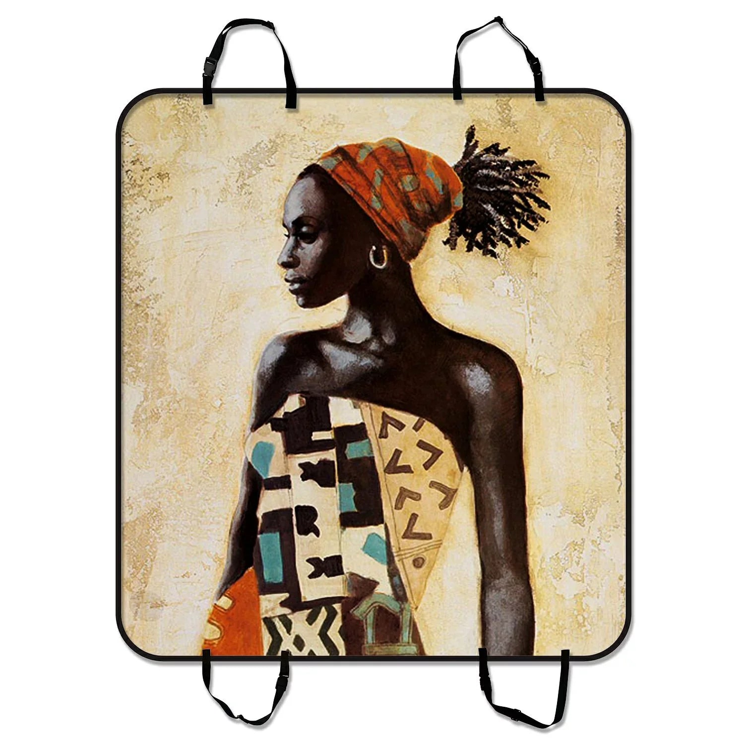 For Pet 54x60 Woman Dog Beautiful Mat inches Trucks Trunk SUV Hammock Mat Cars African Seat Mat Seat Cover and Car GCKG Car Cargo