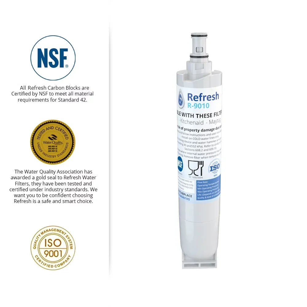 Water Filter by Pack) (4 Replacement For Refresh Refrigerator - ED2PHEXNT00