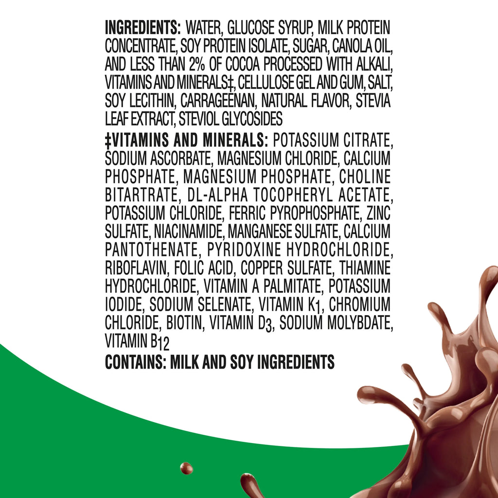 Packs) - (2 12 Chocolate, BOOST Protein Drink, High Count Protein, 20g Rich Nutritional 24