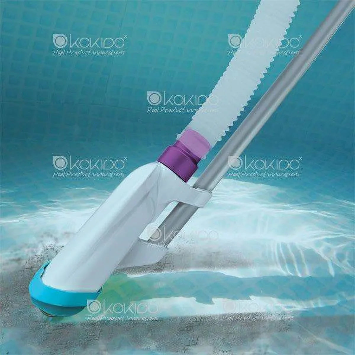 Vacuum Filter 30in with Pool Swimming Intex Pump B-VAC Metal Frame x Kokido 10ft