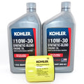 2 52 PK Oil and Engine Kohler Blend Filter 10W30 Oil Synthetic Kohler 050 02
