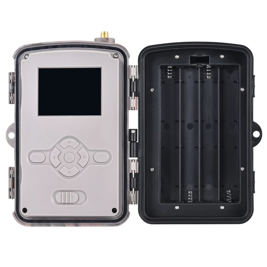 and Animal Outdoor Monitoring Farm and Night Wildlife Trail Wireless Camera Ideal - 30MP Game Infrared Waterproof for and with 4G/LTE Vision