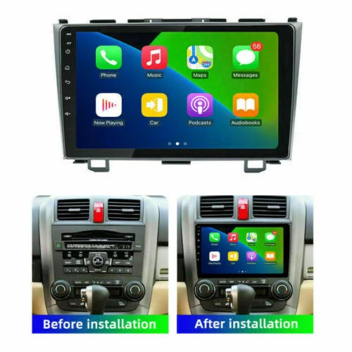 Backup for Screen Radio JMANCE Stereo Carplay Camera Din 9" with CRV Car Touch Apple Double Honda with 2007-2011