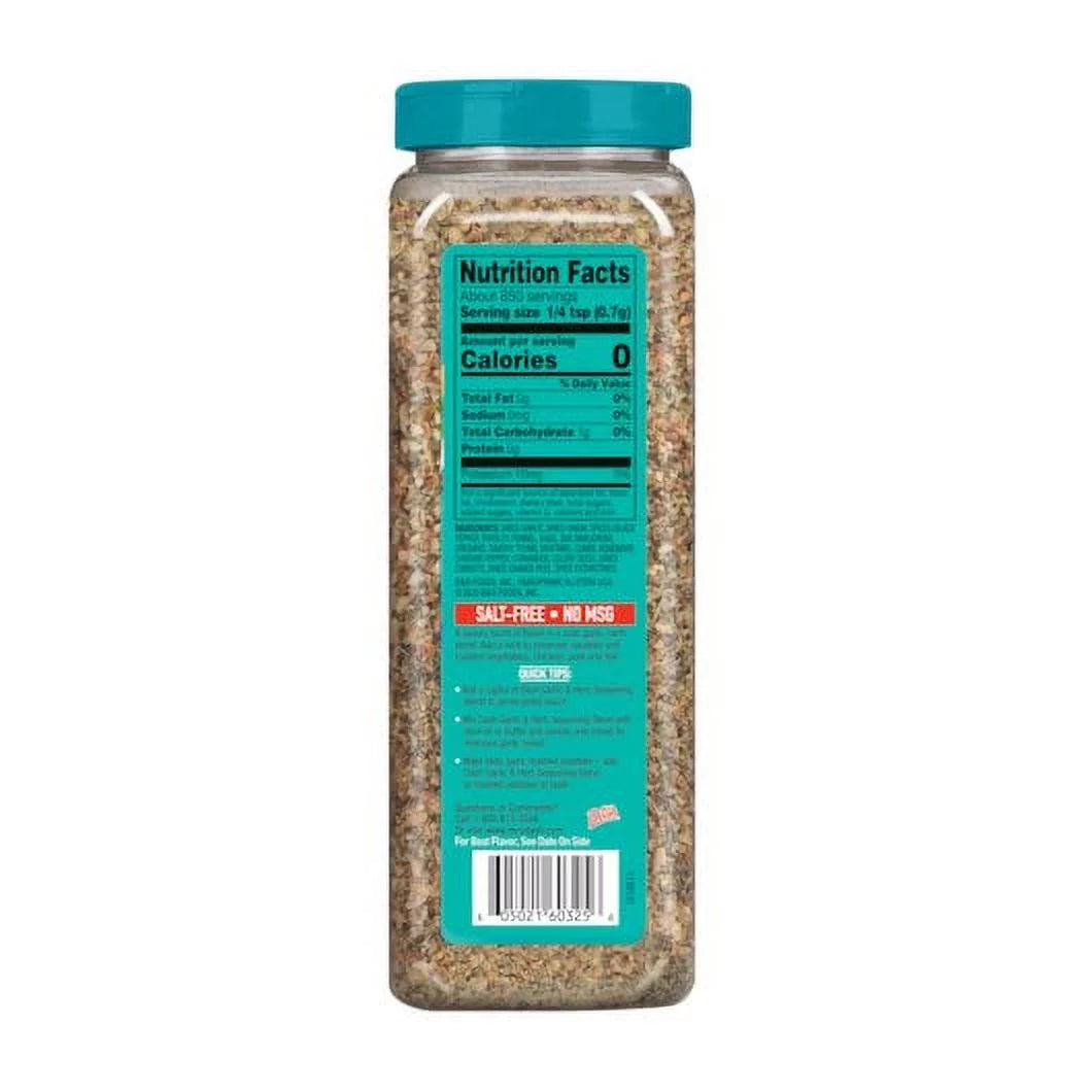 Seasoning Blend 21 Ounce and Dash Garlic Herb Salt-Free