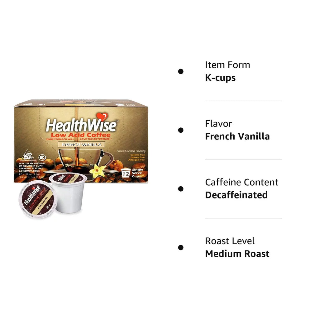 Low 6 Acid Of cups) French Vanilla Cartons: Cartons (72 Number Keurig K-Cups