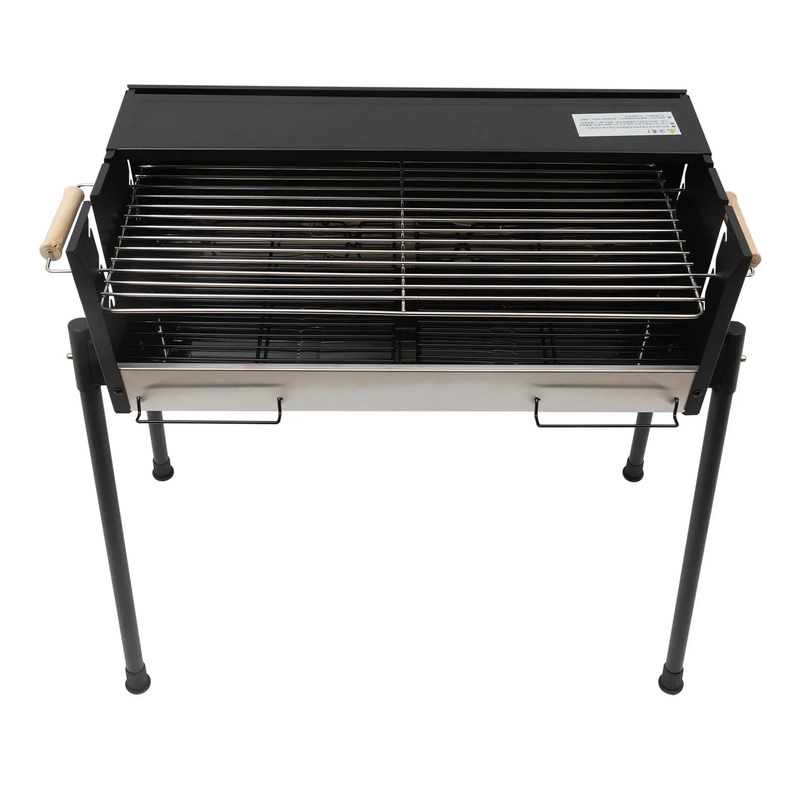 with Grill Food Folding Portable Charcoal Tool Charcoal Barbecue Grill BBQ Camping Kits Miumaeov for Grade Grill Stainless Picnic Grill 304 Steel