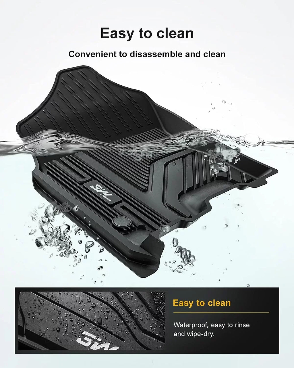 Under-Seat for Dodge Set Liners Factory Liner Mats Bucket Fit All Seat, 3W Car Storage 1500 Floor Floor Crew Rear Cab Mats Weather 2019-2023 with Car Ram Full