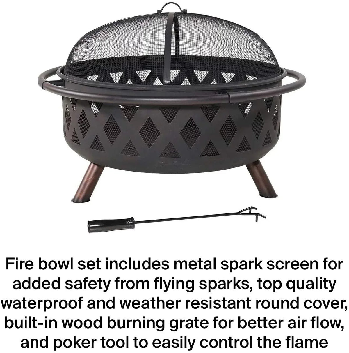 Portable Grill Party Fire Pit Sofia And Bonfire Outdoor Pit Assemble And Easy