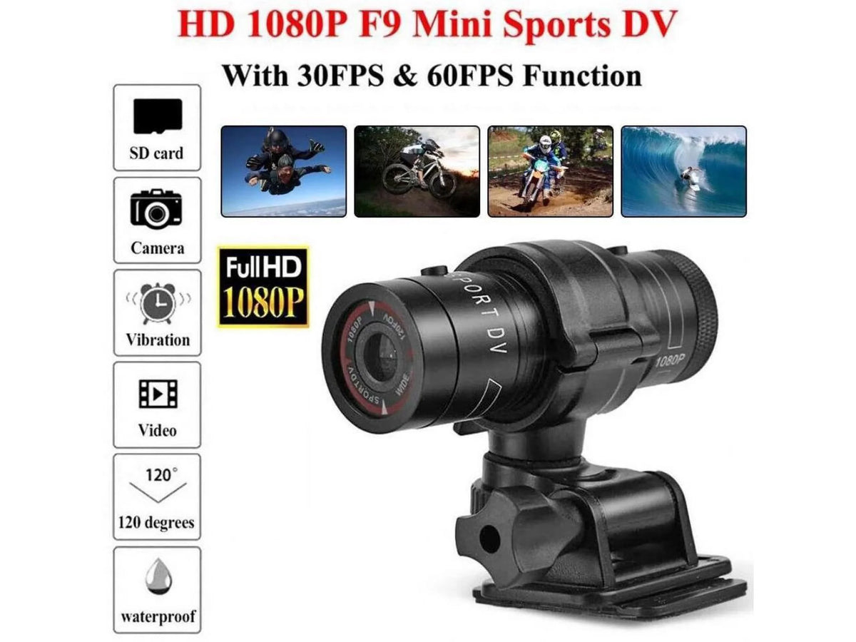 Outdoor dash cam Action Adventure+32GB Bicycle Cameras, Helmet Outdoor 1080P z10 Extreme helmet flashlight Camera, Sports for TF HD