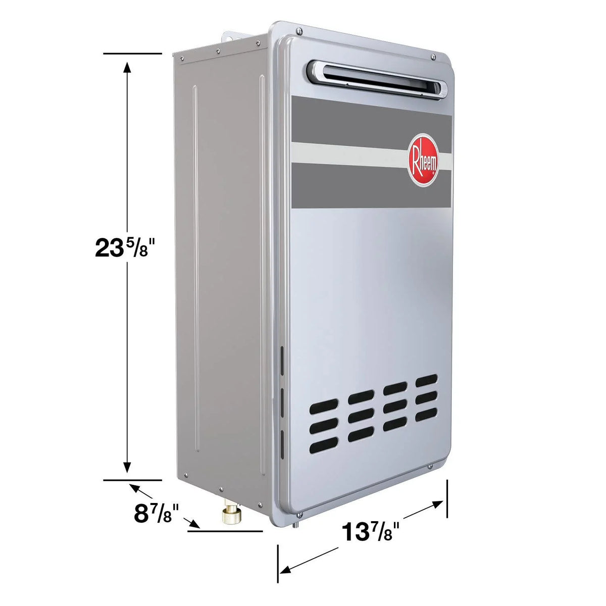 Rheem 199900 Volt Whole Natural House 120 Gas BTU Rtg-95Xln-1 GPM Low Outdoor 9.5 Ultra