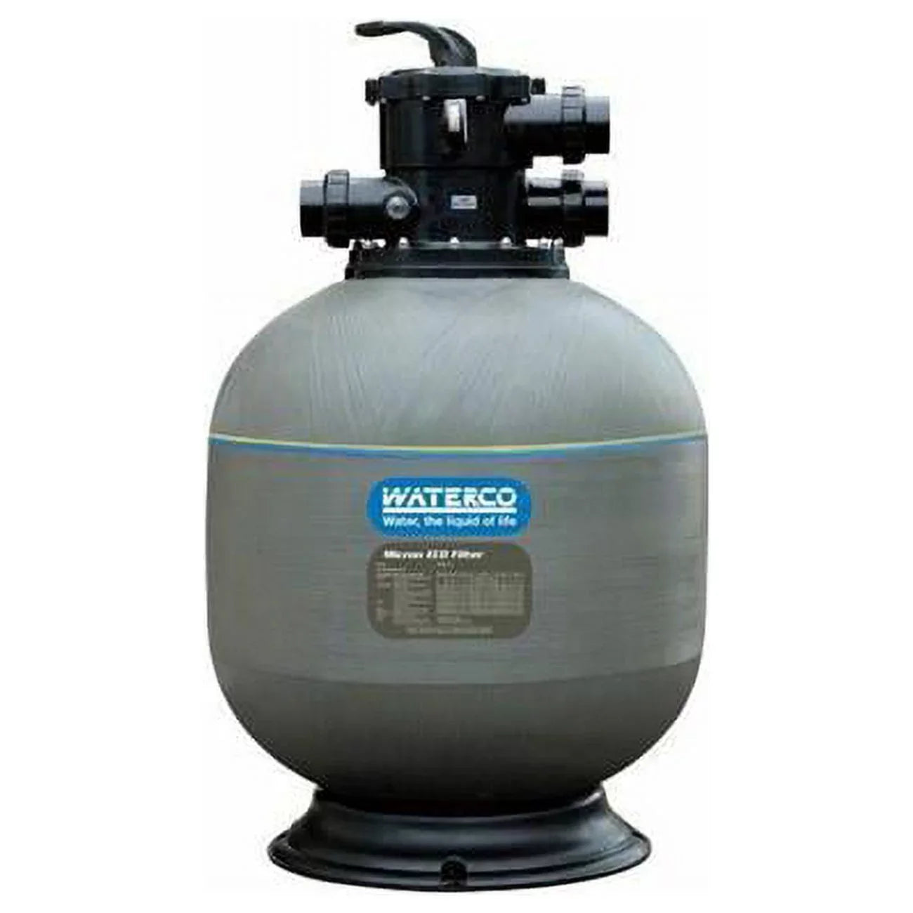 Connection 220126401NA Waterco 50 24 S602 Mount 2 PSI S-Series in. with Micron Top Filter in. Bulkhead