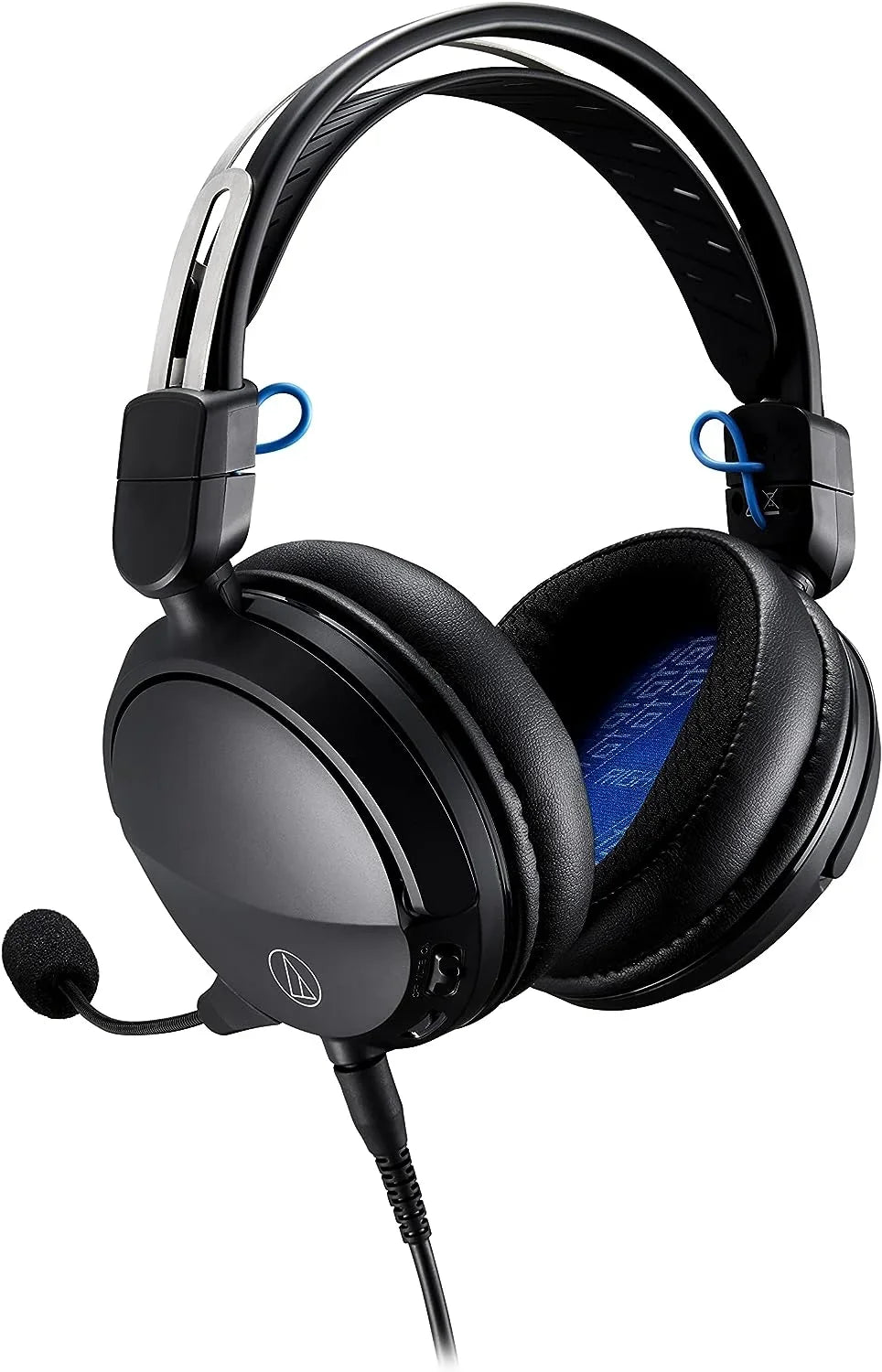 Black/Blue Additional Gaming Audio an Protect with Epic - Wired Year Coverage (2022) by 2 Headset Technica ATH-GL3BK Closed-Back